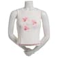 Juniors No Comment Rib Lettuce Hem Lily Graphic Tank Top - image 1