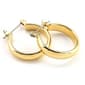 Napier Gold Hoop Earrings - image 1