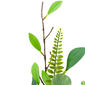 Northlight Seasonal Eucalyptus & Fern Golden Ring Spring Wreath - image 4