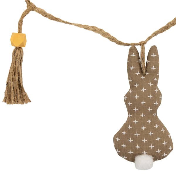 Northlight Seasonal Carrots & Bunnies Plush Easter Garland