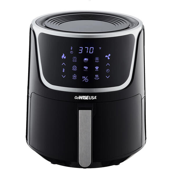 GoWISE USA 7.0qt. Digital Air Fryer With Dehydrator - image 