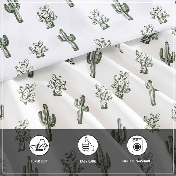 Wrangler Cacti Microfiber Sheet Set