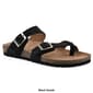 Womens White Mountain Grays Footbed Sandals - image 8