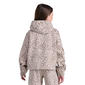 Girls (7-16) adidas® Long Sleeve Oversized Leopard Hoodie - image 3