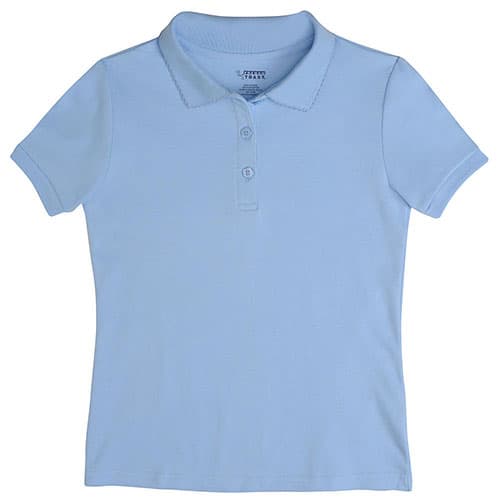 Open Video Modal for Girls &#40;7-14&#41; Short Sleeve Polo