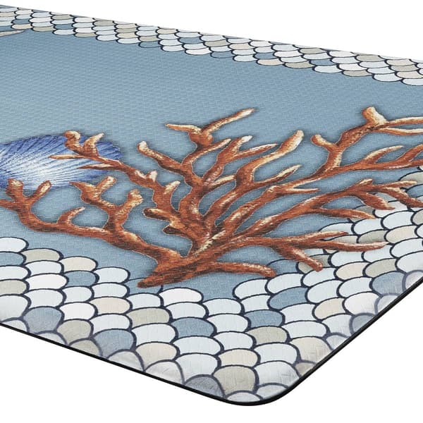 Achim Decorative Anti Fatigue Coastal Mat