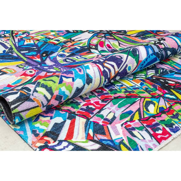 Elizabeth Sutton Maisie Chasing Rainbows Rectangular Area Rug