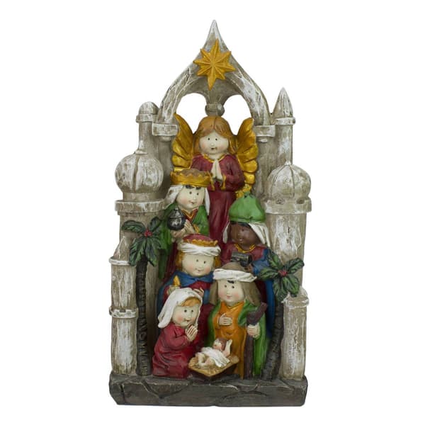 Northlight 11in. Children''s First Nativity Scene Christmas Decor