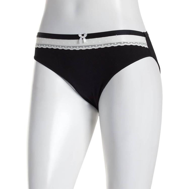 Womens St. Eve Lace Inset Bikini Panties 5161025