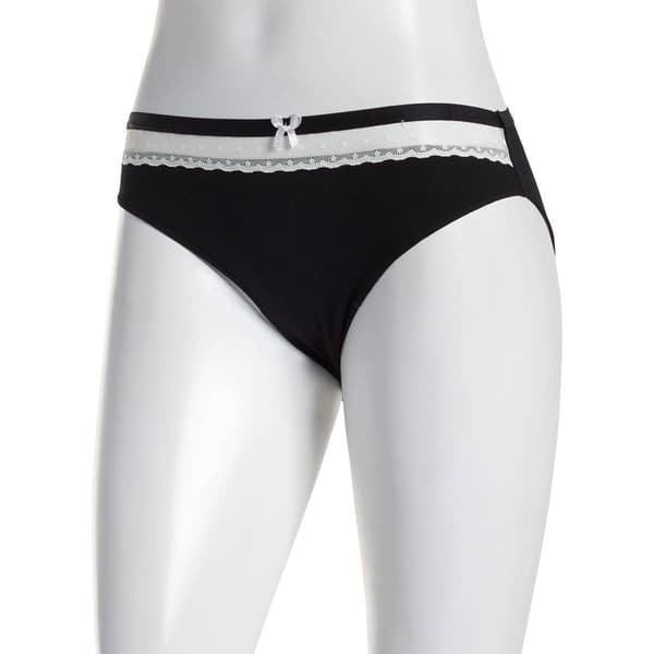 Womens St. Eve Lace Inset Bikini Panties 5161025