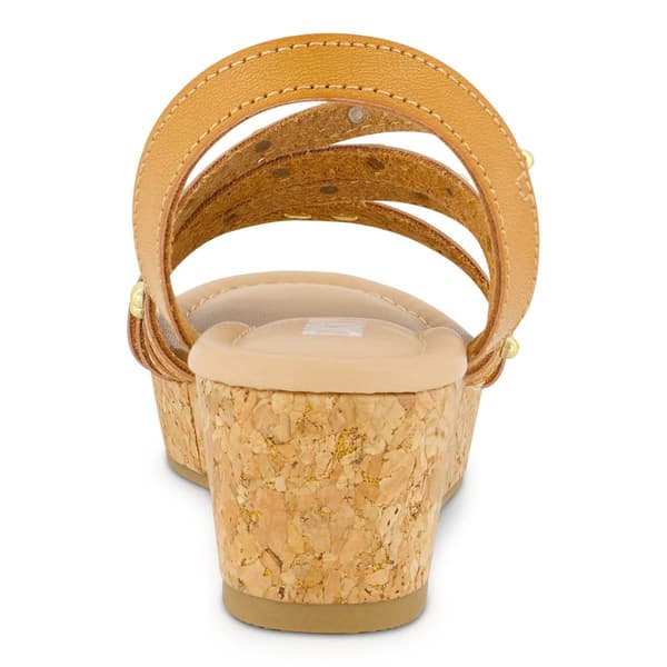 Big Girls DKNY Amber Studs Strap Wedge Sandals