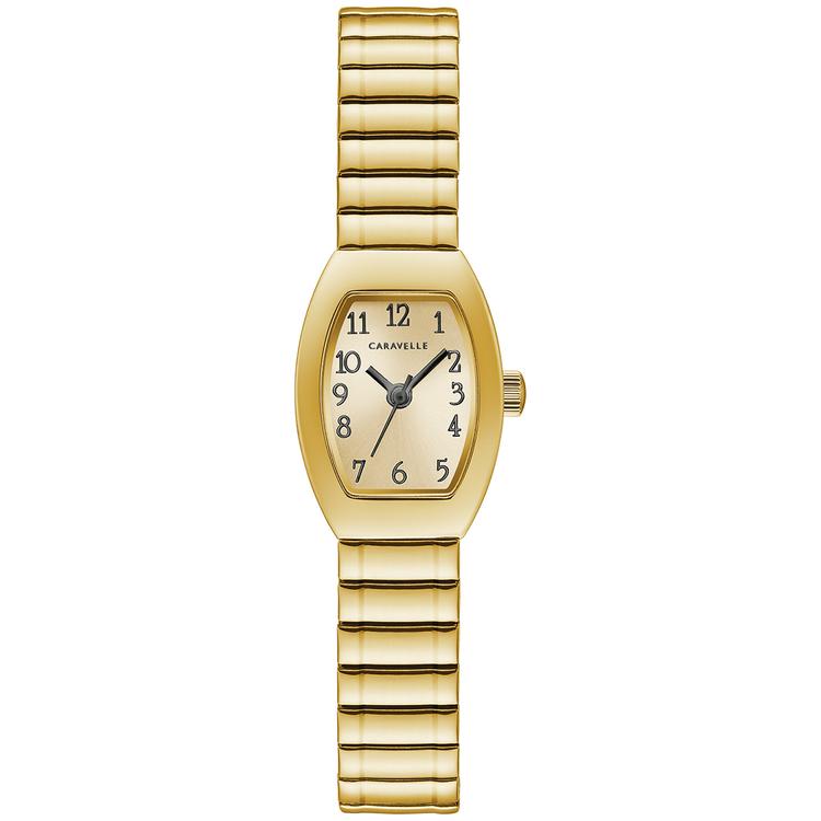 Womens Caravelle by Bulova Goldtone Bracelet Watch - 44L261