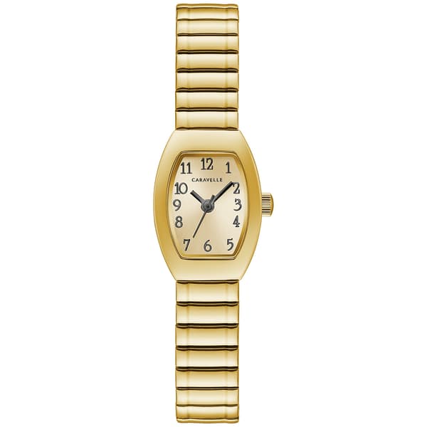 Womens Caravelle by Bulova Goldtone Bracelet Watch - 44L261 - image 
