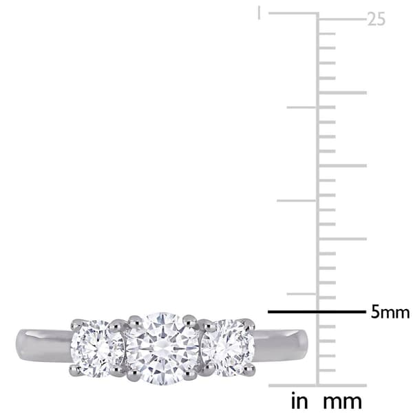 14kt. White Gold 1ctw. Lab Grown Diamond Ring