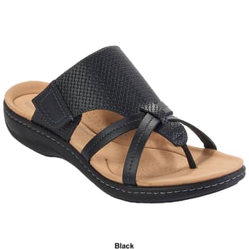 Womens Clarks® Laurieann Edge Slide Sandals - Boscov's