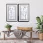 Propac Images&#174; 2pc. Sketchy Wildflowers Wall Art - image 2