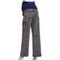 Womens Zoe + Phoebe Over The Belly Maternity Cargo Jeans - Black - image 2
