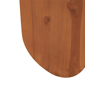 9th & Pike® Traditional Brown Teak Wood Accent Table - image 4
