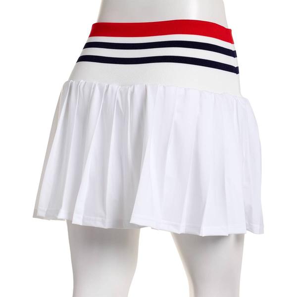Juniors Jolie & Joy Pleated Skort with Stripped Waistband