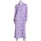 Womens Jasmine Rose Long Sleeve Leaves Blister Knit Zip Robe - image 1