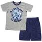 Boys &#40;8-16&#41; Tuff Guys 2pc. Baseball Pajama Top & Shorts Set - image 1