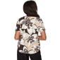 Womens Alfred Dunner Detail Driven Floral Stained Glass Blouse - image 2