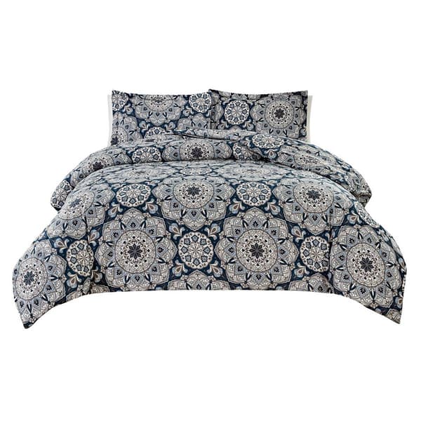 Bibb Home 1800 Series Alexander 3pc. Duvet Cover Set