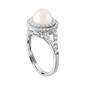 Gemstone Classics&#8482; Sterling Silver Double Halo Ring - image 2