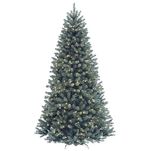 National Tree 6.5ft. Pre-lit North Valley(tm) Blue Spruce Tree - image 