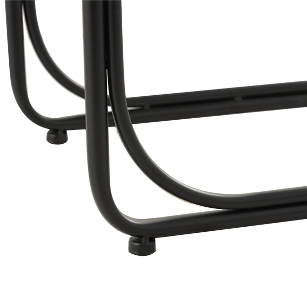 9th & Pike® Traditional Brown Dried Plant Accent Table