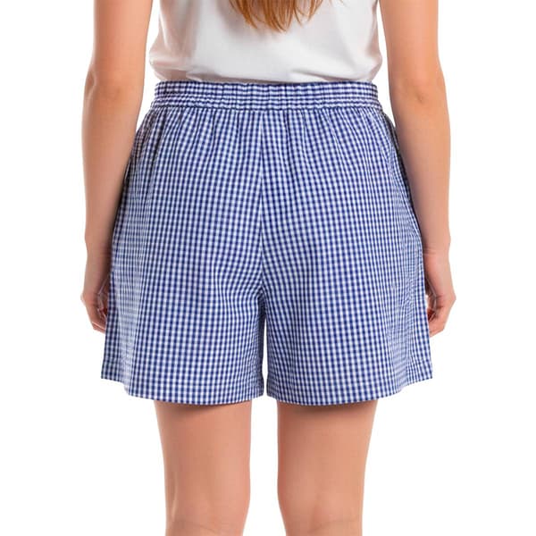 Plus Size Architect® Seersucker Gingham Pull On Shorts