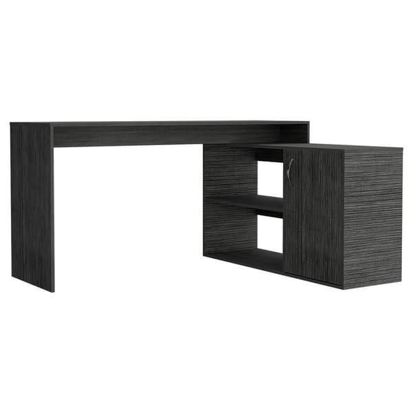 FM FURNITURE Dallas L-Shaped Home Office Desk - image 