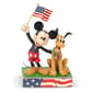 Jim Shore Mickey & Pluto Patriotic Figurine - image 1