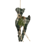 Northlight 7.75in. Plaid Deer with Pine Christmas Ornament - image 3
