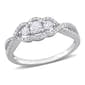 Diamond Classics(tm) White Gold 1/2ctw. Diamond Engagement Ring - image 1