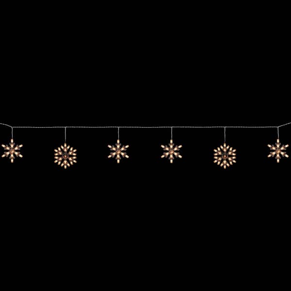 Northlight Seasonal 8.5ft. Snowflake Icicle Christmas Lights