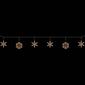Northlight Seasonal 8.5ft. Snowflake Icicle Christmas Lights - image 3