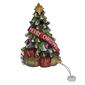 Transpac Resin LED Tree Merry Christmas - image 1