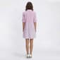 Petite Dash 3/4 Miz Stripe Babydoll Dress - image 6