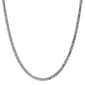 Mens Gold Classics&#8482; 3.8mm. 14k White Gold Beveled Curb Bracelet - image 2
