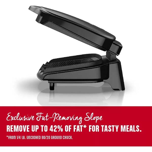 George Foreman 2-Serving Grill/Panini Maker