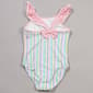 Girls (4-6x) Floatimini® Candy Stripe One Piece Swimsuit - image 3