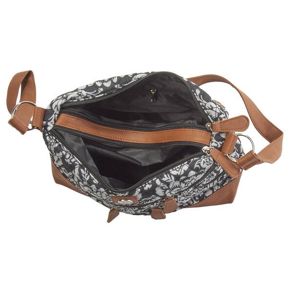 Stone Mountain Quilted Irene Hobo - Black/White