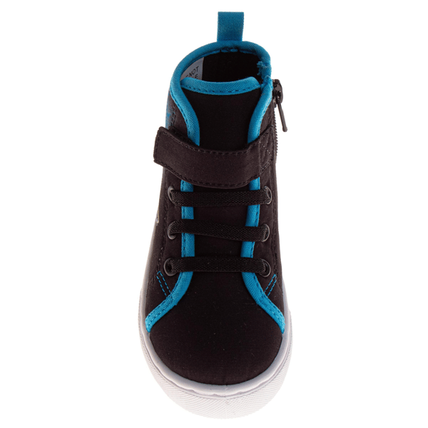 Little Boys Monster Jam Canvas High-Top Sneakers