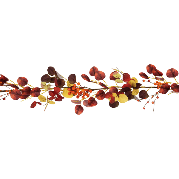 Northlight 5ft. Berries & Leaves Artificial Fall Harvest Garland