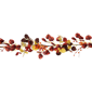 Northlight 5ft. Berries & Leaves Artificial Fall Harvest Garland - image 4