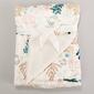 Sandy & Simon Snowflake Mink & Sherpa Blanket - image 1