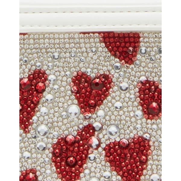 Betsey Johnson Rhinestone Hearts Camera Bag
