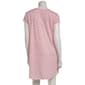 Womens Laura Ashley® Short Sleeve Pink Bow Nightshirts - image 3