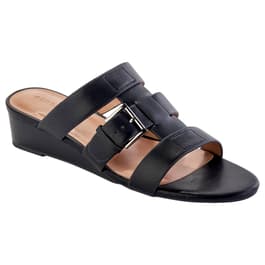 Womens Aerosoles Rorri Wedge Strappy Slide Sandals